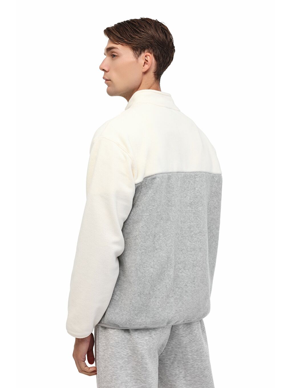 Bej ML SANBA 7PLR002 5PR Ekru Erkek Polar-1