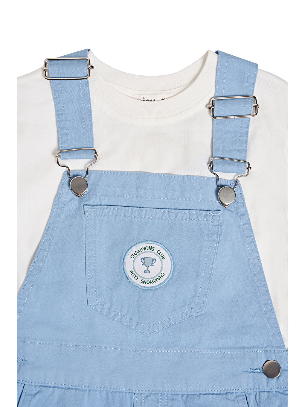 Karışık Erkek Çocuk Tshırt Şort Salopet Takım-3