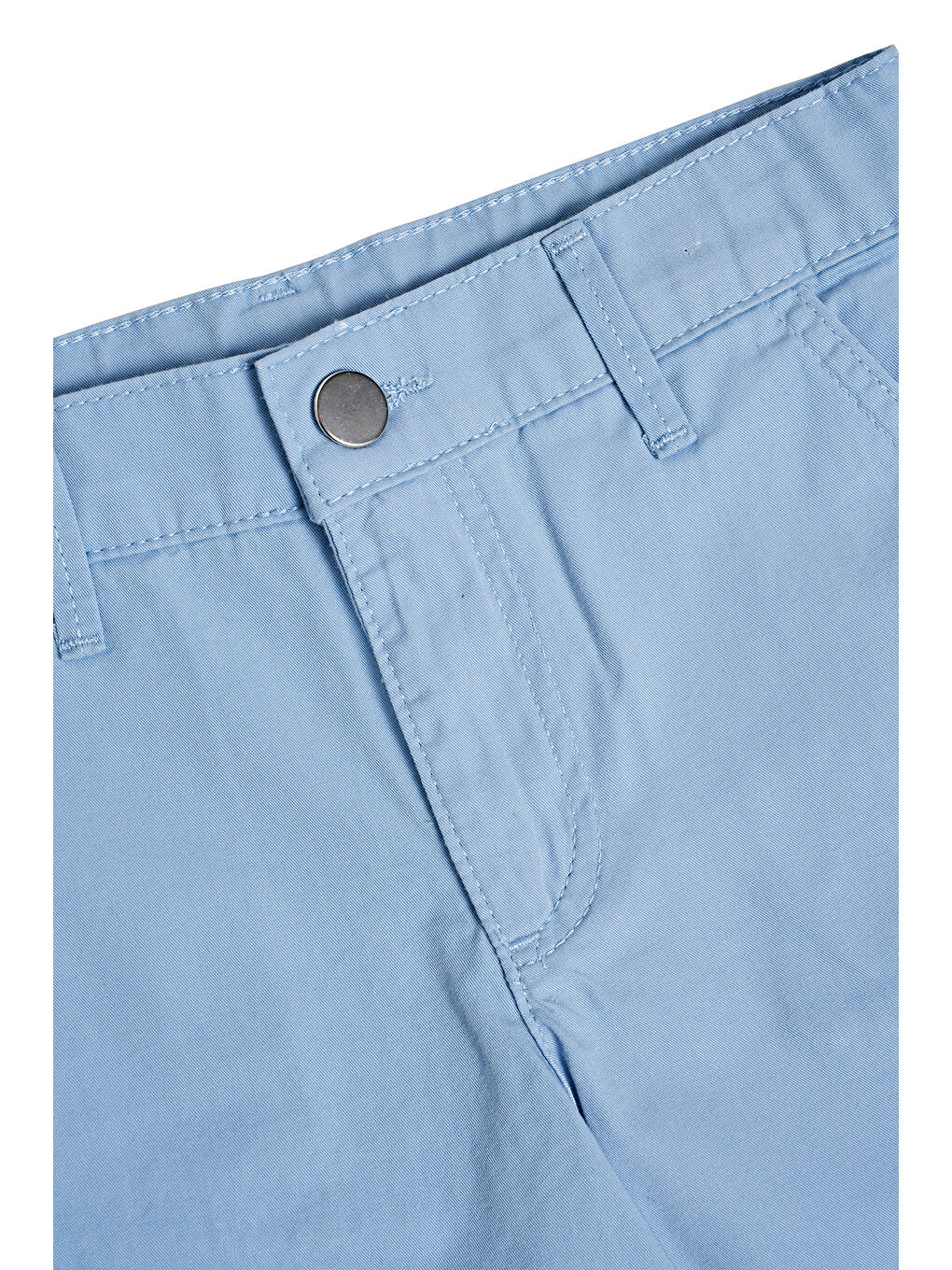 Mavi Erkek Çocuk Kargo Cepli Bermuda Şort-3