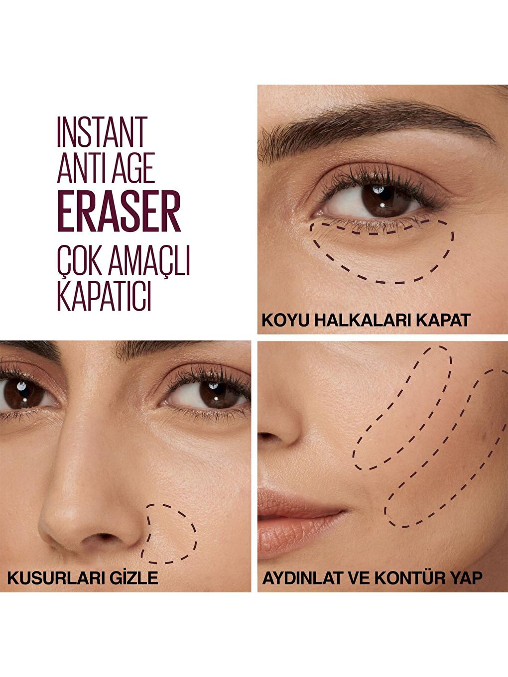 MAYBELLINE NEWYORK Ten Rengi Instant Anti Age Eraser Kapatıcı - 01 Light - 5