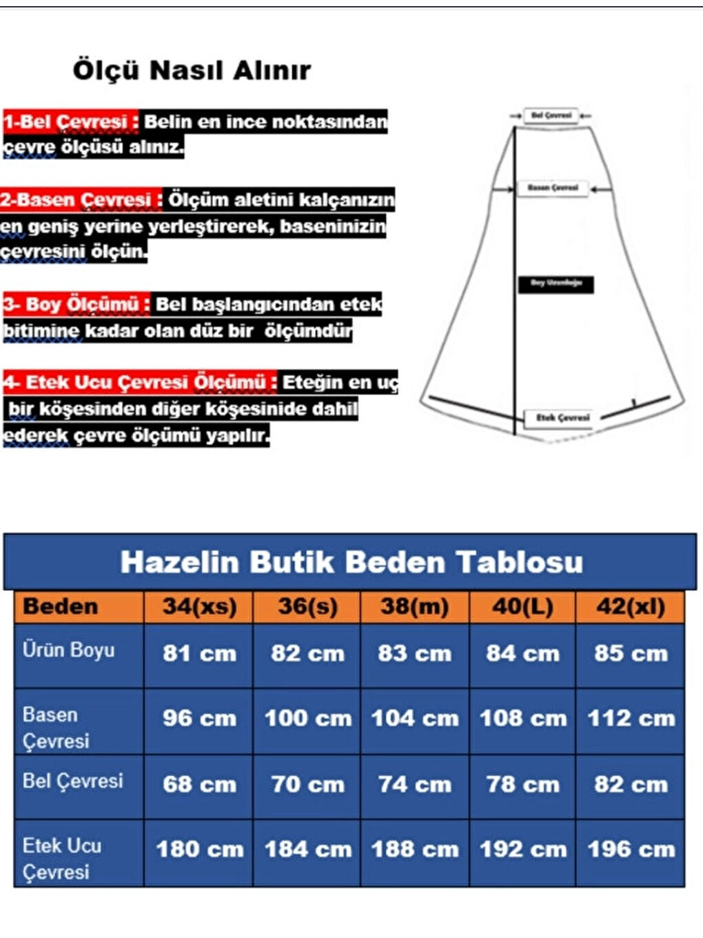 hazelin Kadın Kırmızı Saten Yüzeyli Beli Lastikli Midi Boy Etek Hzl23S-BD1101471 - 4