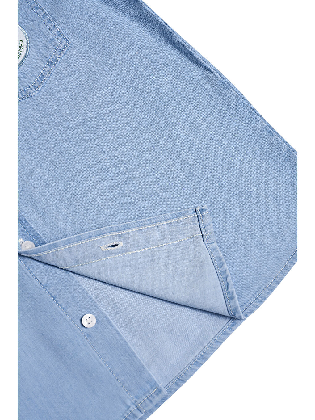 Mavi Erkek Çocuk Denim Gömlek-3