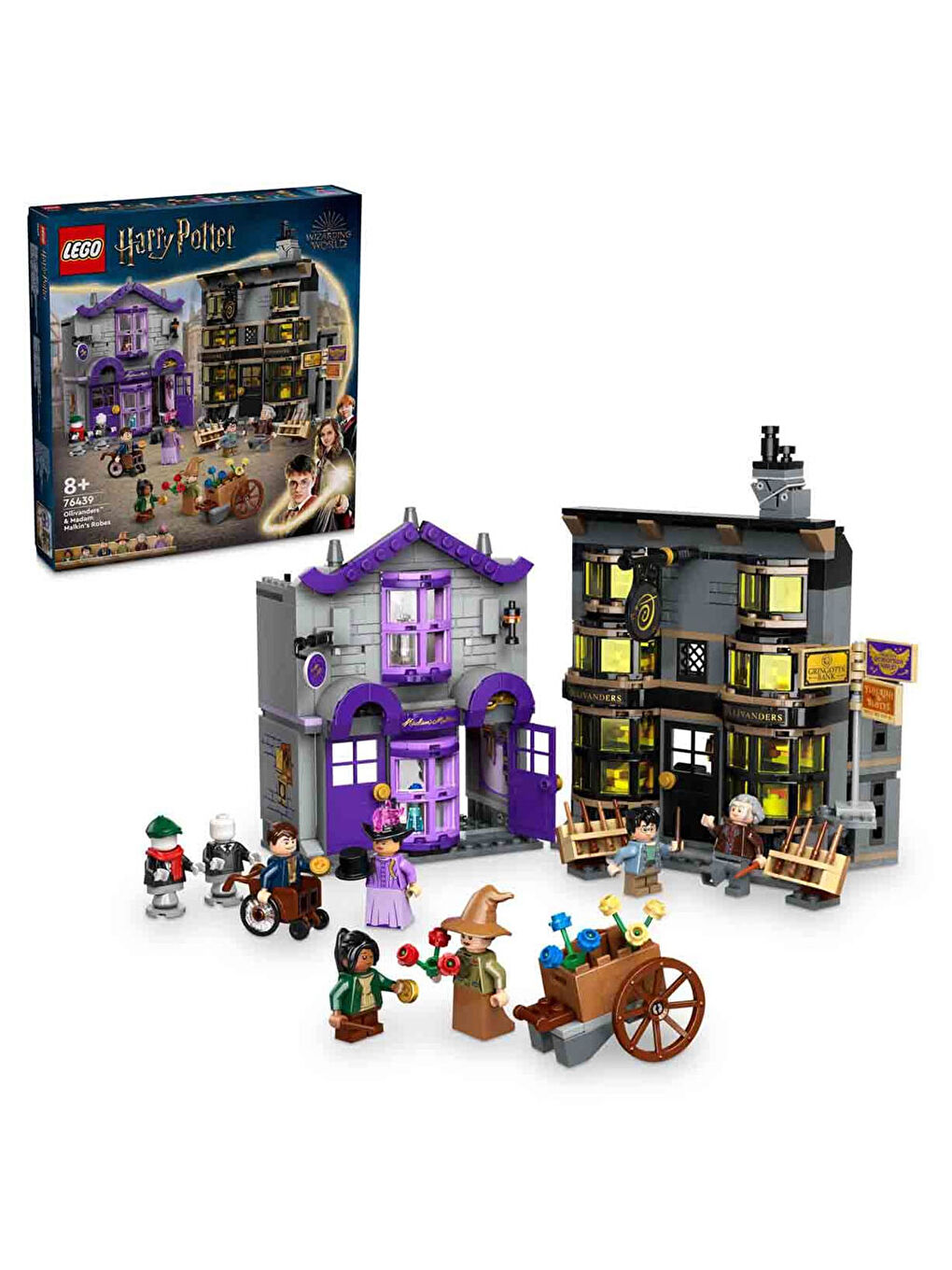 Lego Renksiz Harry Potter Ollivanders ve Madam Malkin in Cübbe Dükkanı 76439