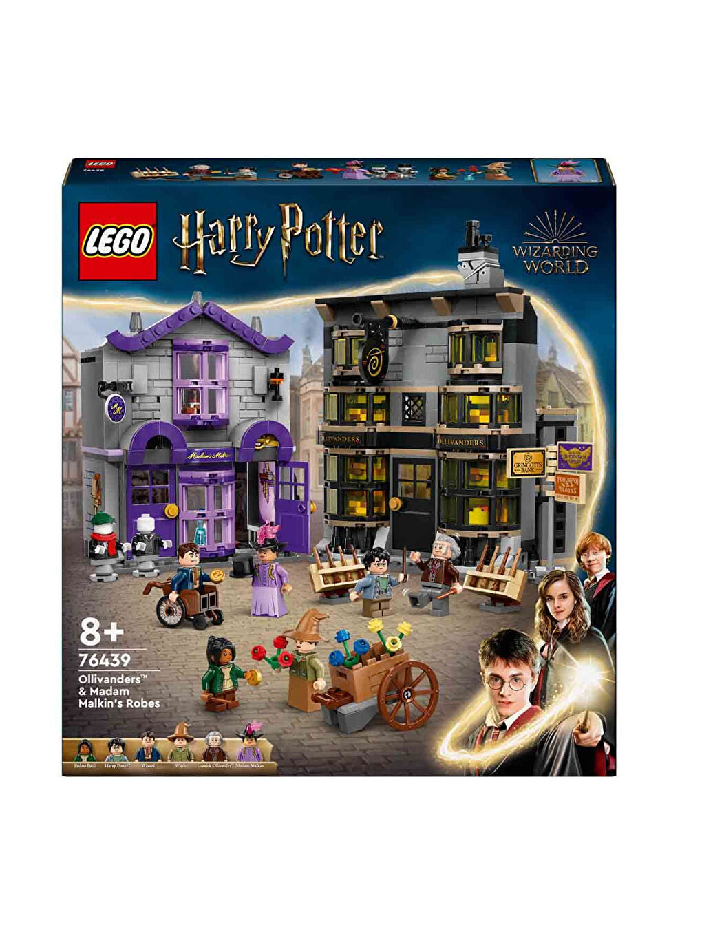 Lego Renksiz Harry Potter Ollivanders ve Madam Malkin in Cübbe Dükkanı 76439 - 1