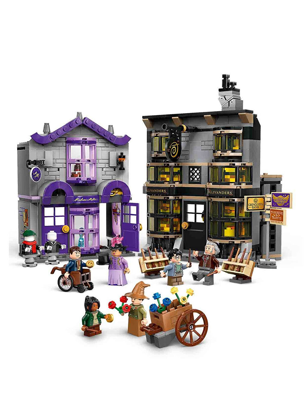 Lego Renksiz Harry Potter Ollivanders ve Madam Malkin in Cübbe Dükkanı 76439 - 5