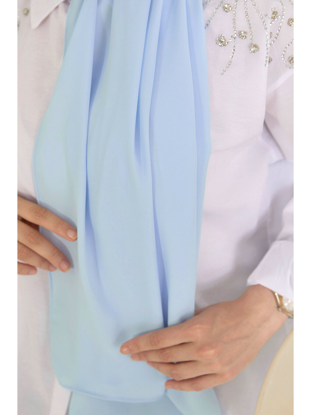 Cesika Şal Bebe Mavi - 11653-2