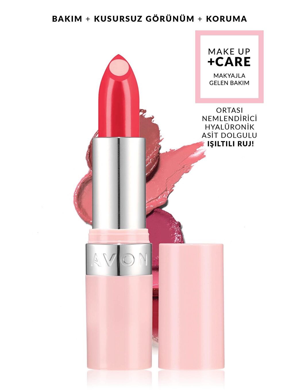 AVON Hydramatic Işıltılı Ruj Hot Pink - 1