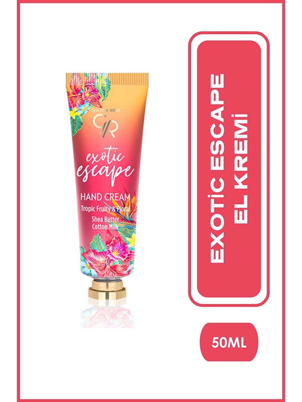 Exotic Escape Hand Cream Shea Yağı & Pamuk Sütü İçerikli El Kremi 50 ml