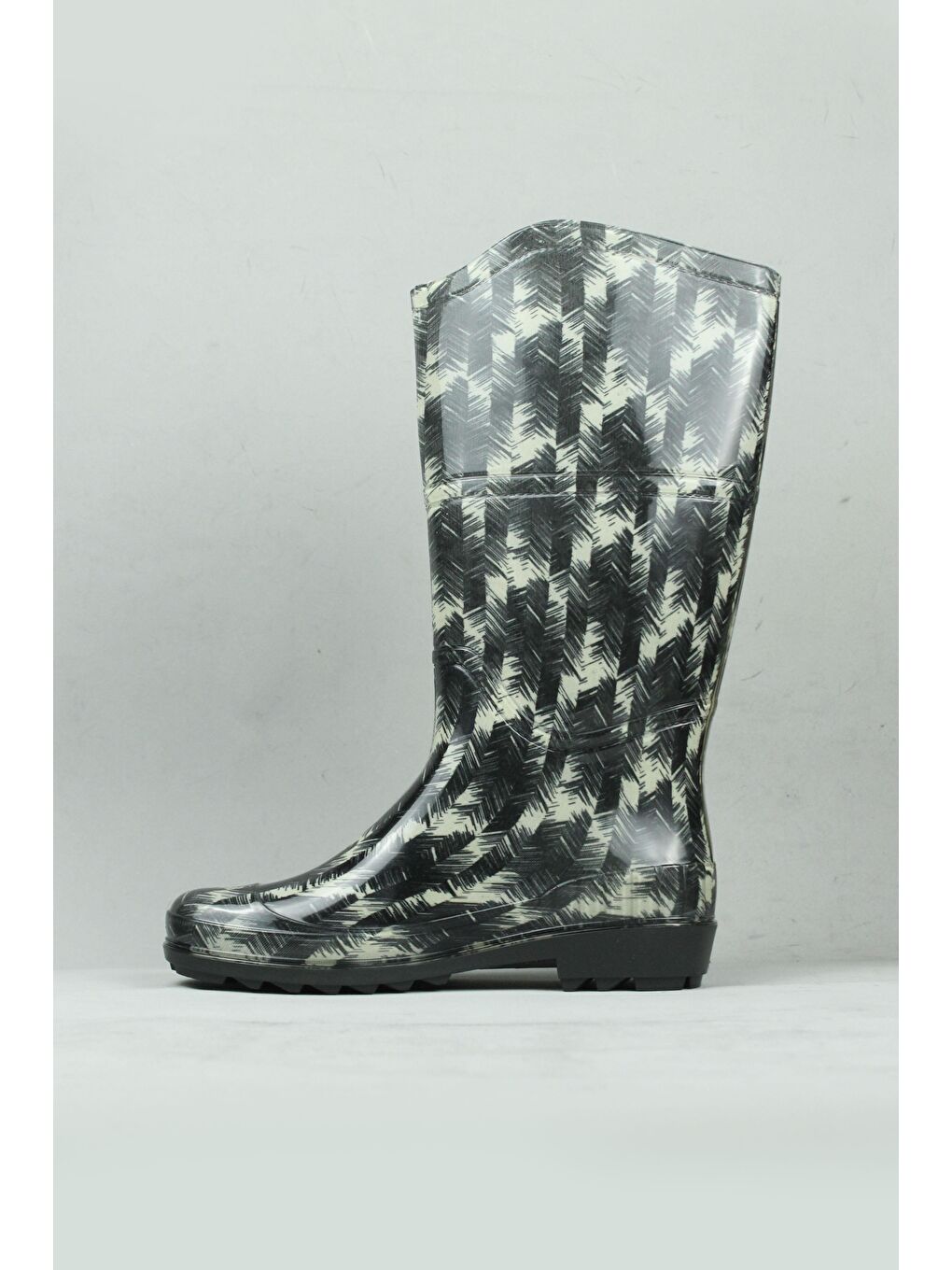 Siyah 1945 Su Geçirmez Yağmur Çizmesi Kadın-1