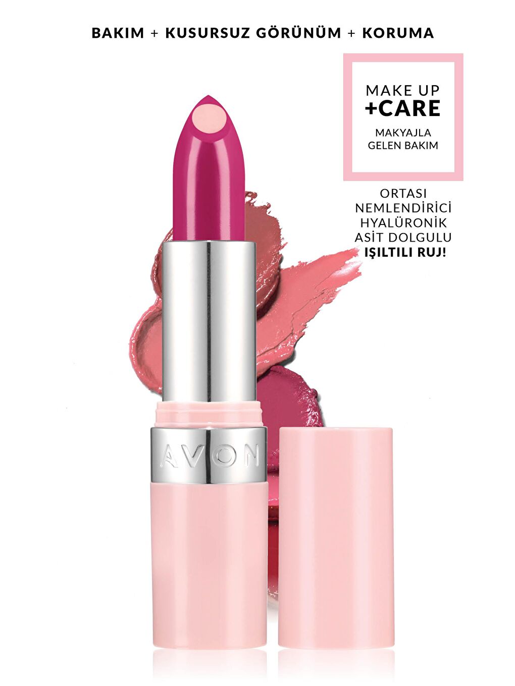 AVON Hydramatic Işıltılı Ruj Fuchsia - 1