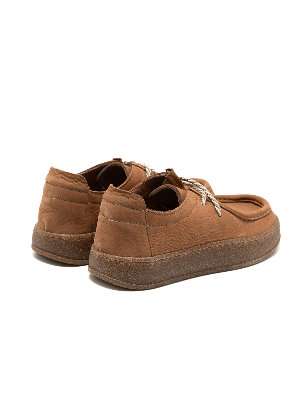 Kahverengi Kadın Oxford ( Klasik) MAR-25Y-235-401 Taba Nubuk-3
