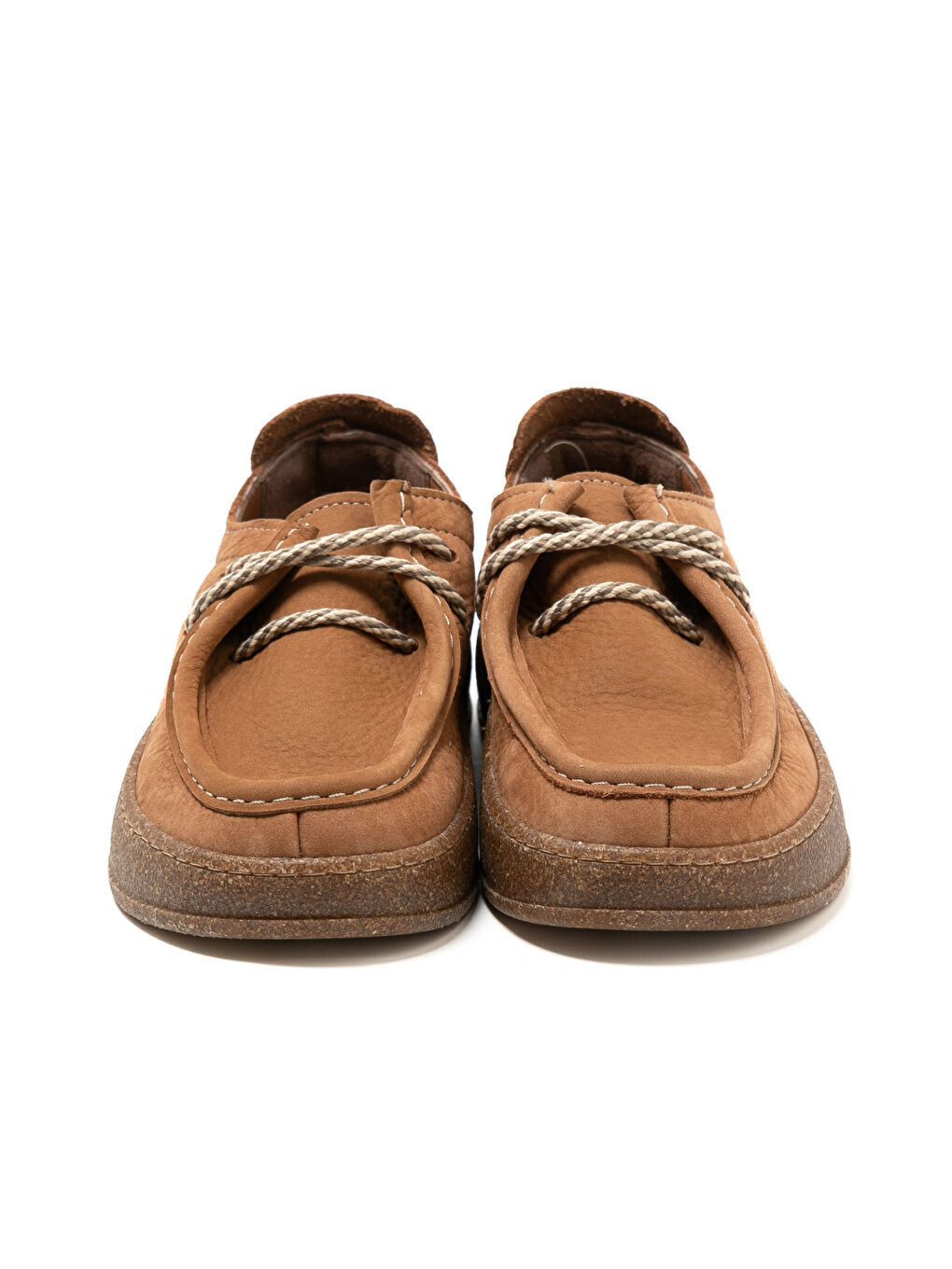 Kahverengi Kadın Oxford ( Klasik) MAR-25Y-235-401 Taba Nubuk-5