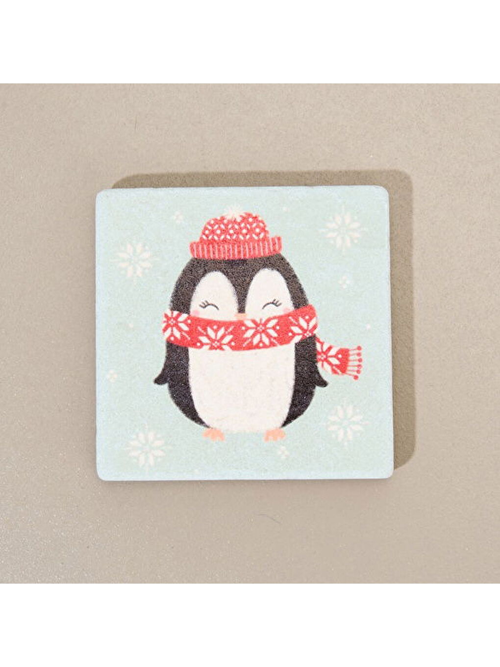 Karışık Kitchen Penguen Bardak Altlığı - Renkli - 10 cm-2