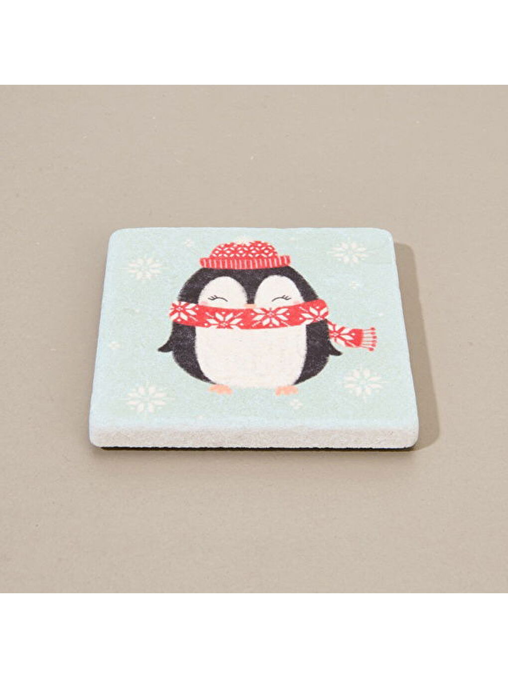 Karışık Kitchen Penguen Bardak Altlığı - Renkli - 10 cm-3