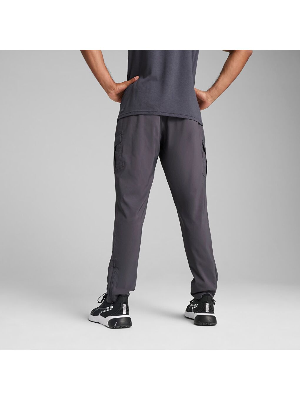 Gri TAD TECH Erkek Dokuma Eşofman Altı-4