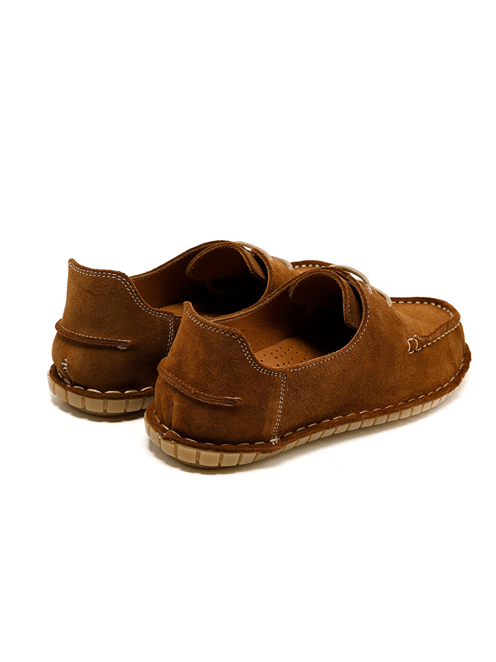 Kahverengi Kadın Oxford ( Klasik) RC-25Y-178-M-DINA Taba Süet-4