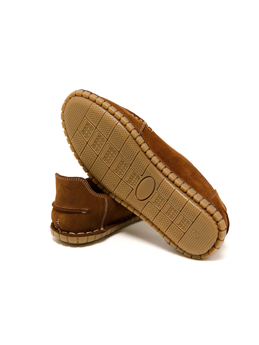 Kahverengi Kadın Oxford ( Klasik) RC-25Y-178-M-DINA Taba Süet-5