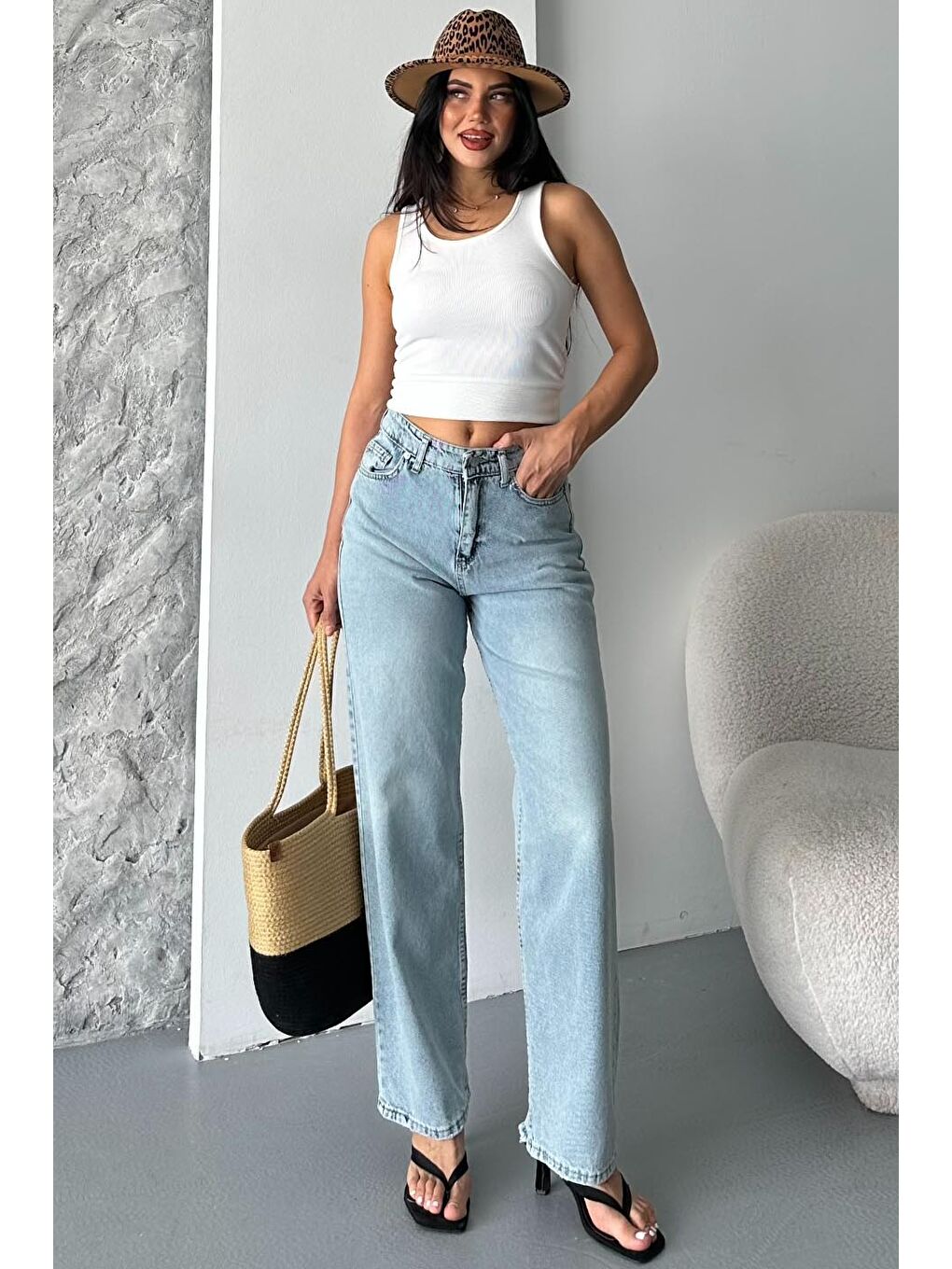 Jean Pantolon Buz Mavi - 27358