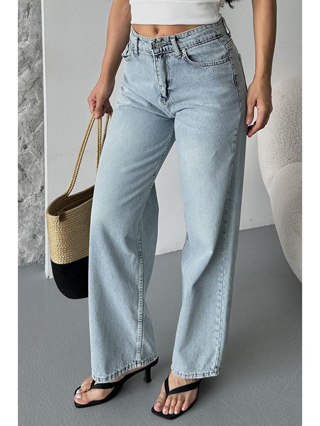 Jean Pantolon Buz Mavi - 27358-1