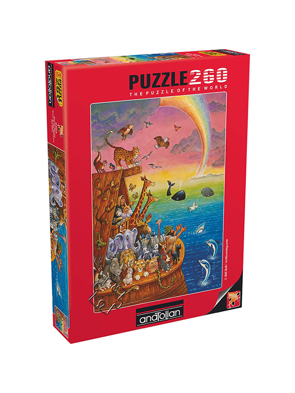 Anatolian Renksiz Puzzle 260 Parça Nuhun Gemis 3307