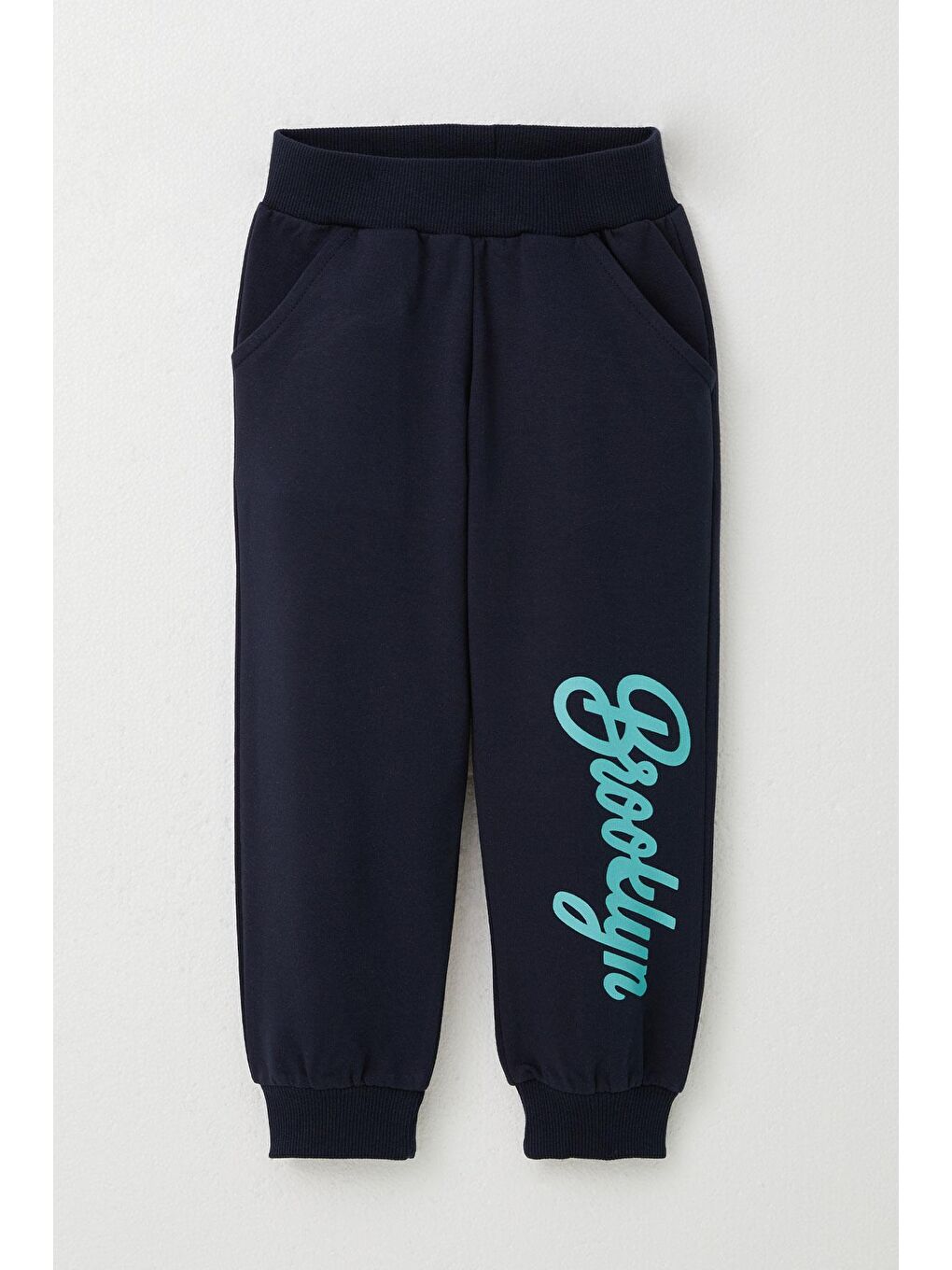 Erkek Çocuk Eşofman Takım Kolej Şampiyonu Sevimli Ayıcık Baskılı Gri Melanj (2 Yaş)-2