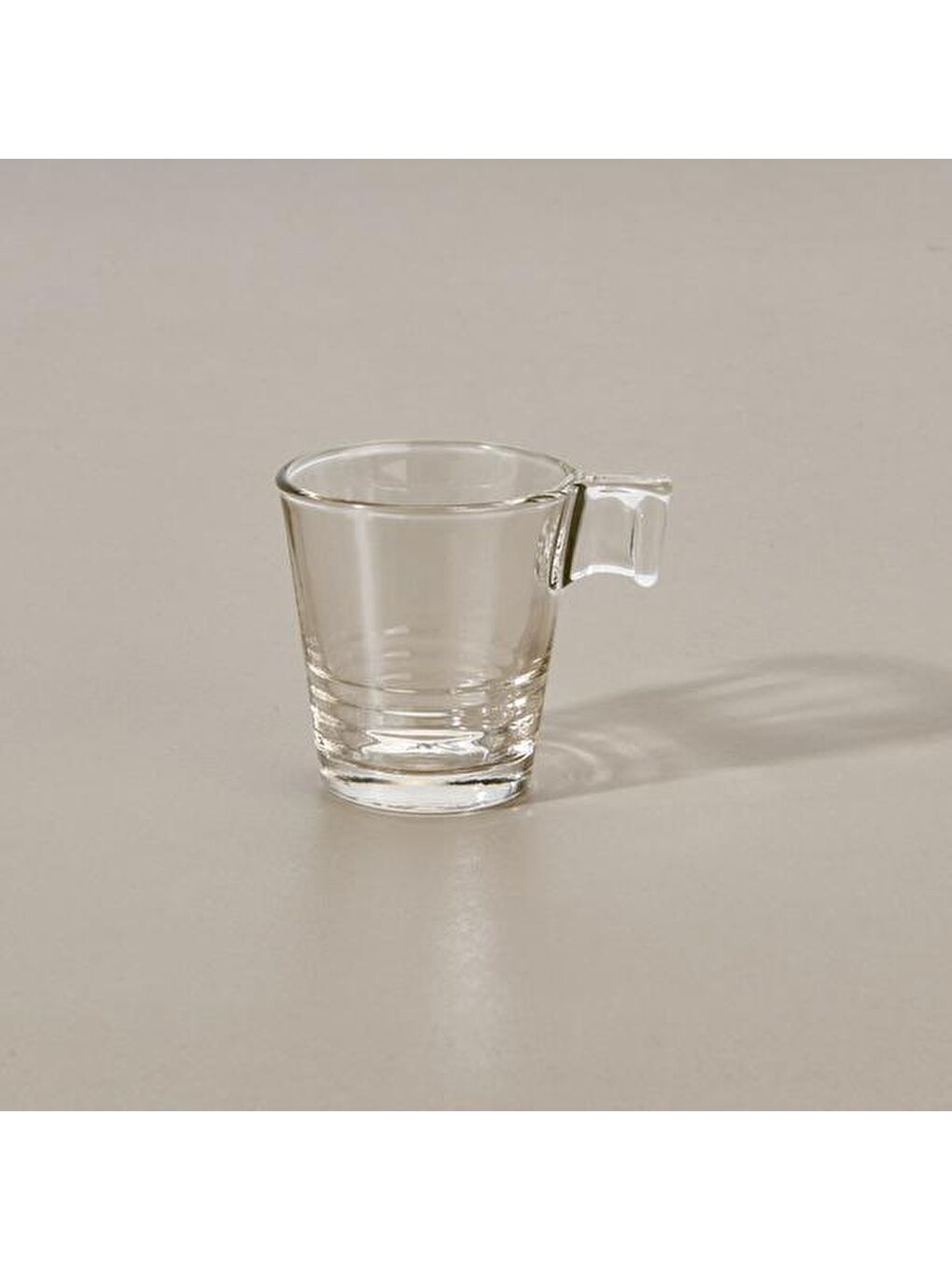 Renksiz Napoli 6'lı Espresso Fincanı - Şeffaf - 90 ml-1