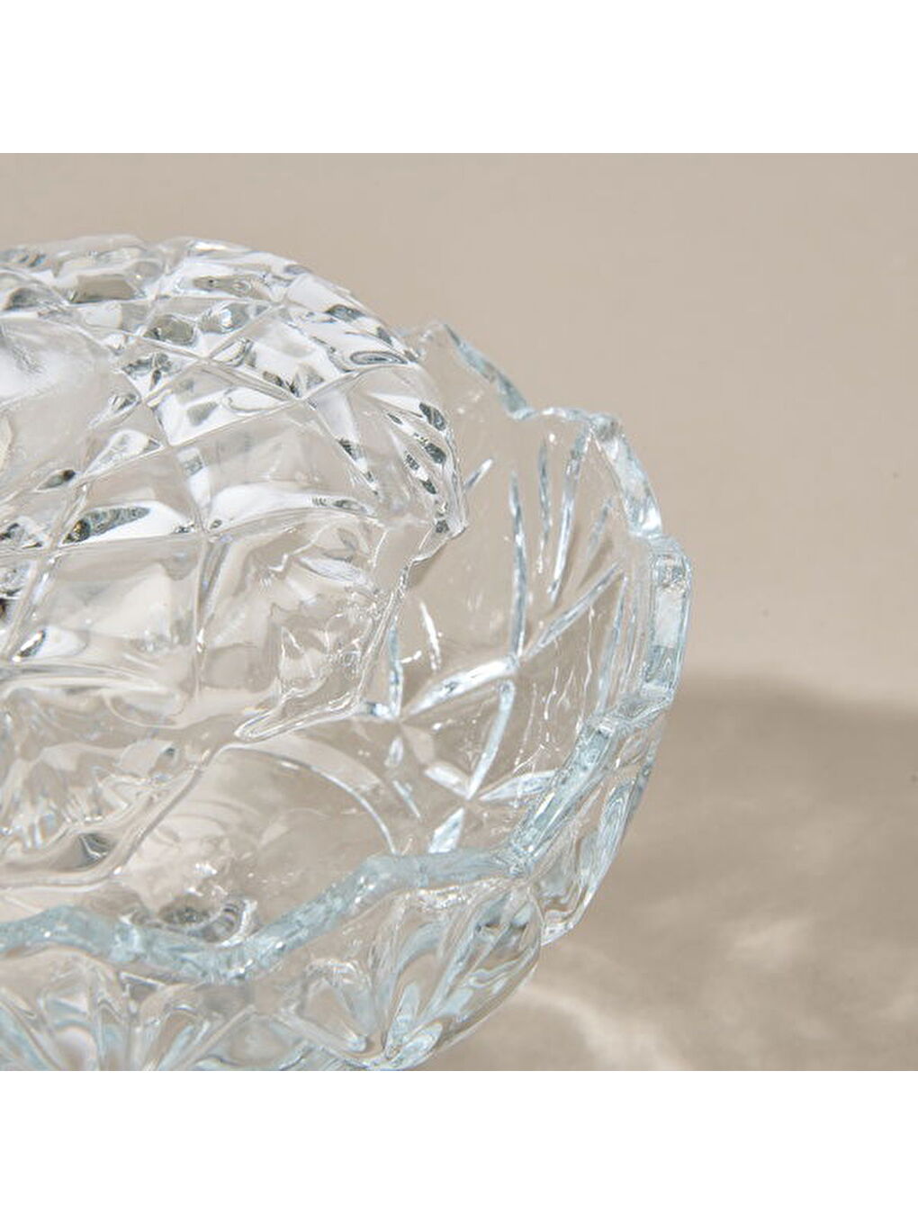 Renksiz Orchid Candy Ayaklı Şekerlik - Şeffaf-1