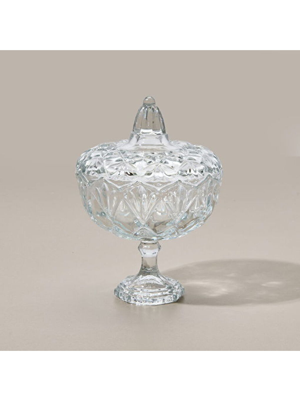 Renksiz Orchid Candy Ayaklı Şekerlik - Şeffaf-2