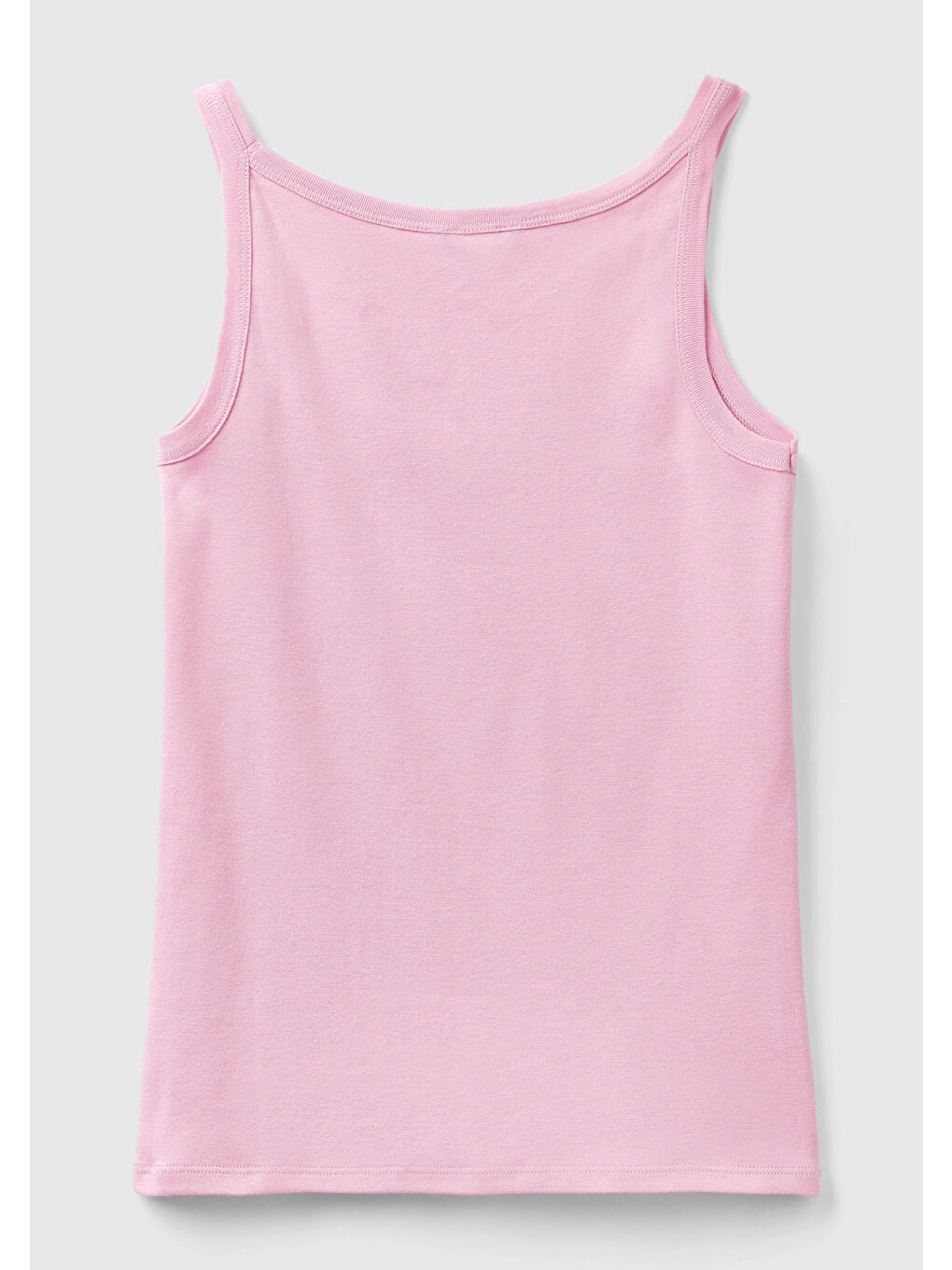 Kadın Açık Pembe  100 Pamuk Basic Atlet-3