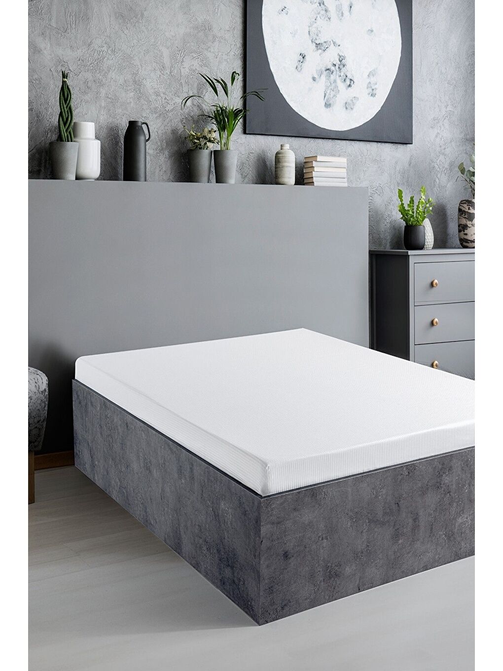 Beyaz Risus Serisi Pamuk Saten Otel Çarşafı Tek Kişilik 180x280cm