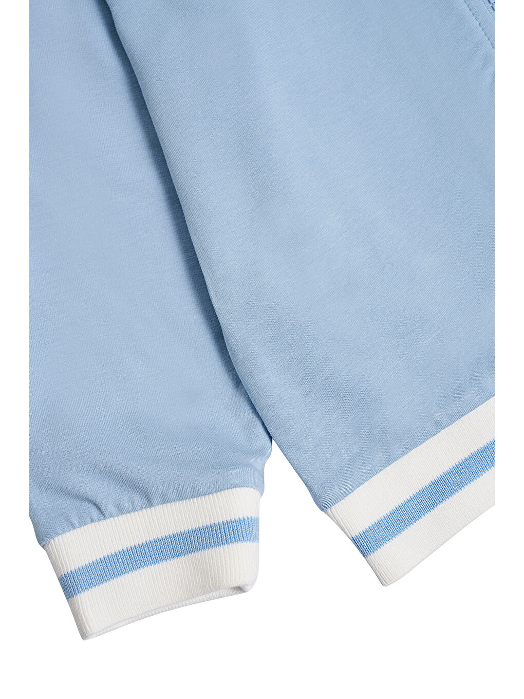 Mavi Erkek Çocuk Kapüşonlu Fermuarlı Sweat-5