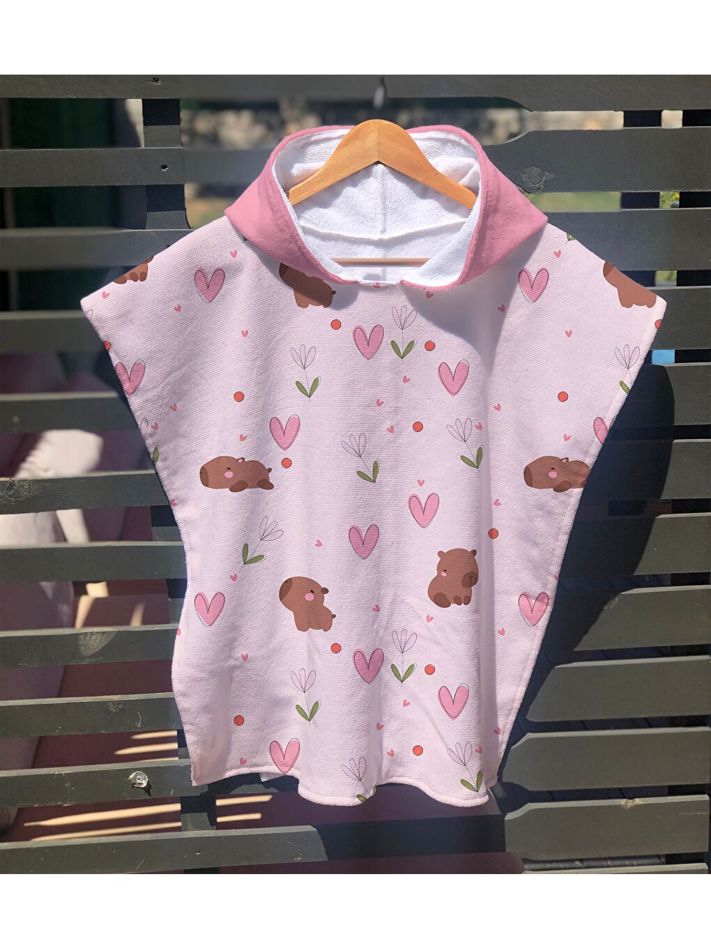 Karışık Özel Tasarım Desenli Hızlı Kuruyan 60x60 cm Plaj Havlusu-1