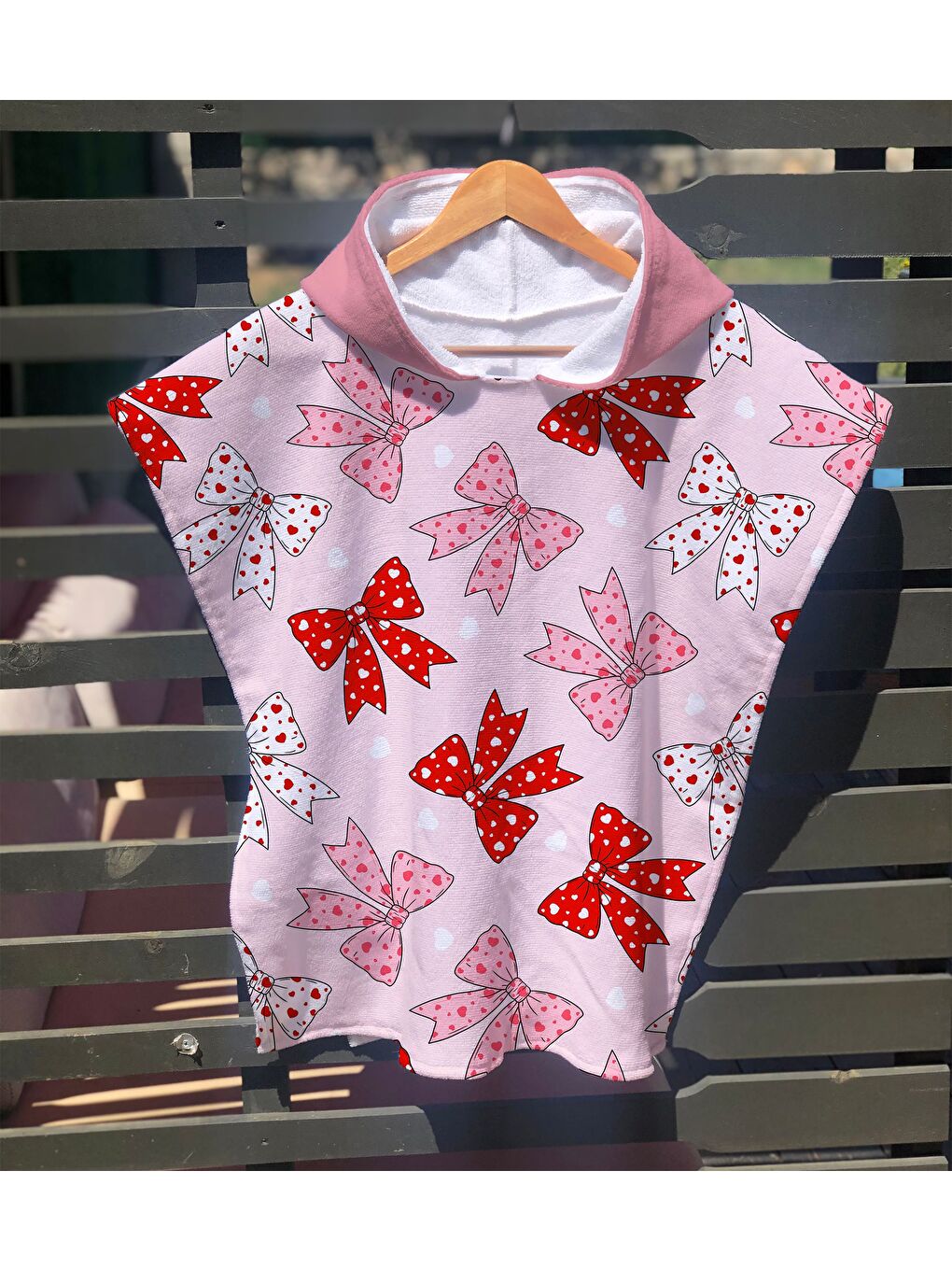 Karışık Özel Tasarım fiyonk desenli Hızlı Kuruyan 60x60 cm Plaj Havlusu – Baskılı-1