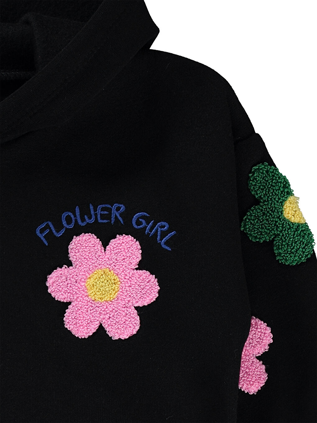 Civil Siyah Girls Kız Çocuk Sweatshirt 2-5 Yaş Siyah - 2