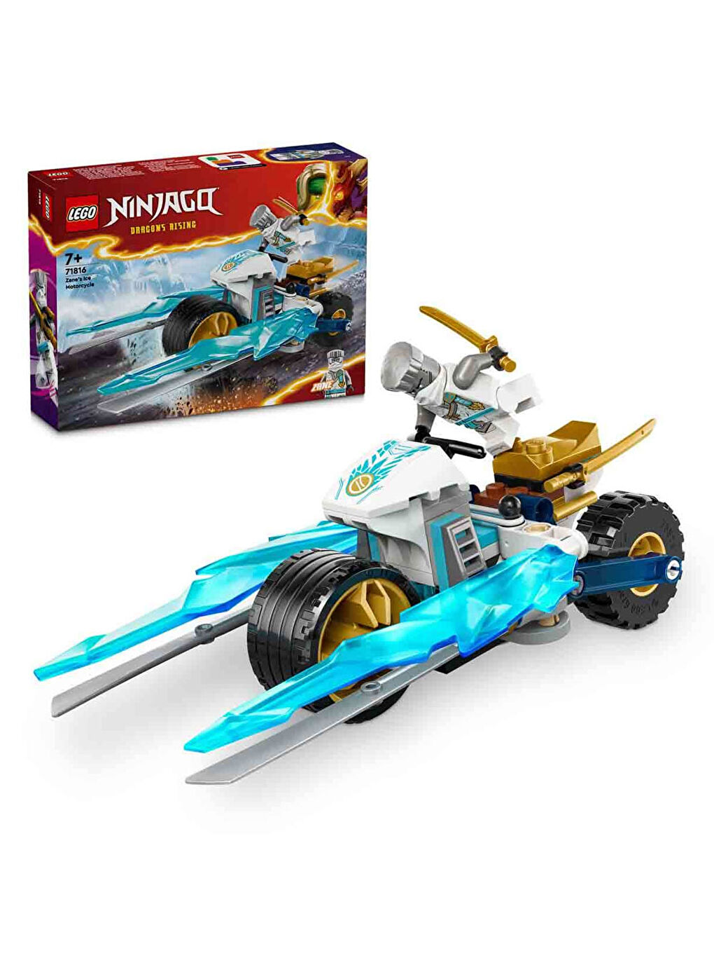 Lego NINJAGO Zane in Buz Motosikleti