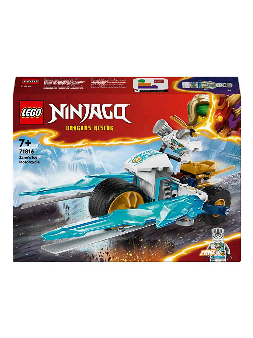 Lego NINJAGO Zane in Buz Motosikleti - 5