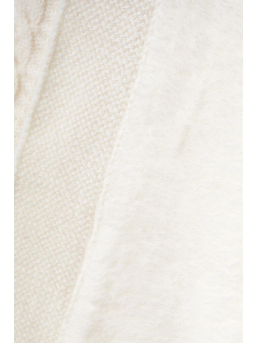 Ekru Welsoft Hattuş Triko Battaniye 5011-2