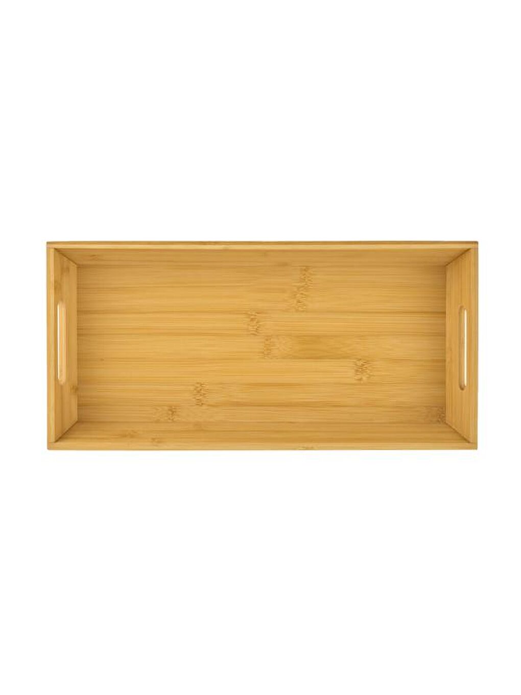 Kahverengi Evidea Kitchen Bambu Tepsi - 40x19,5x5,2 cm-3