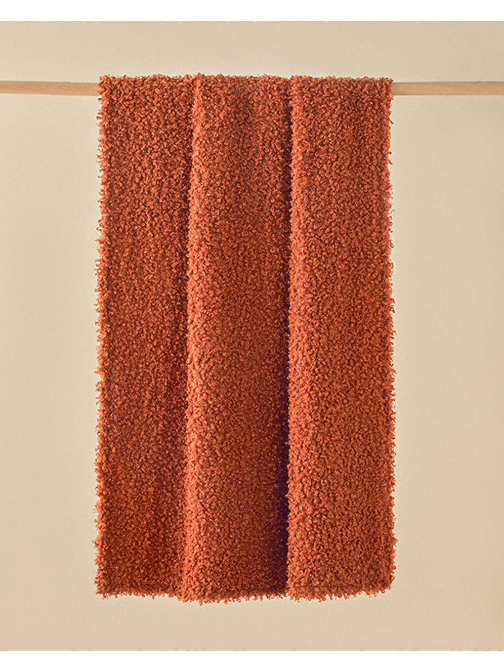 Bej Mari Koltuk Şalı Karamel