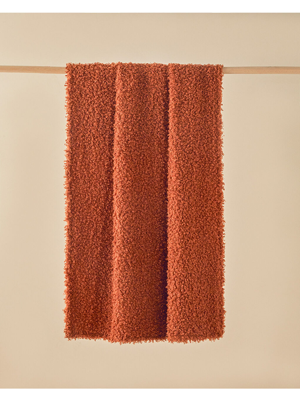 Bej Mari Koltuk Şalı Karamel-1