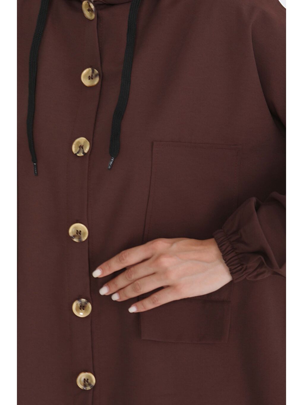 Kahverengi Tunik Pantolon İkİli Takım Kahve - 27290-4