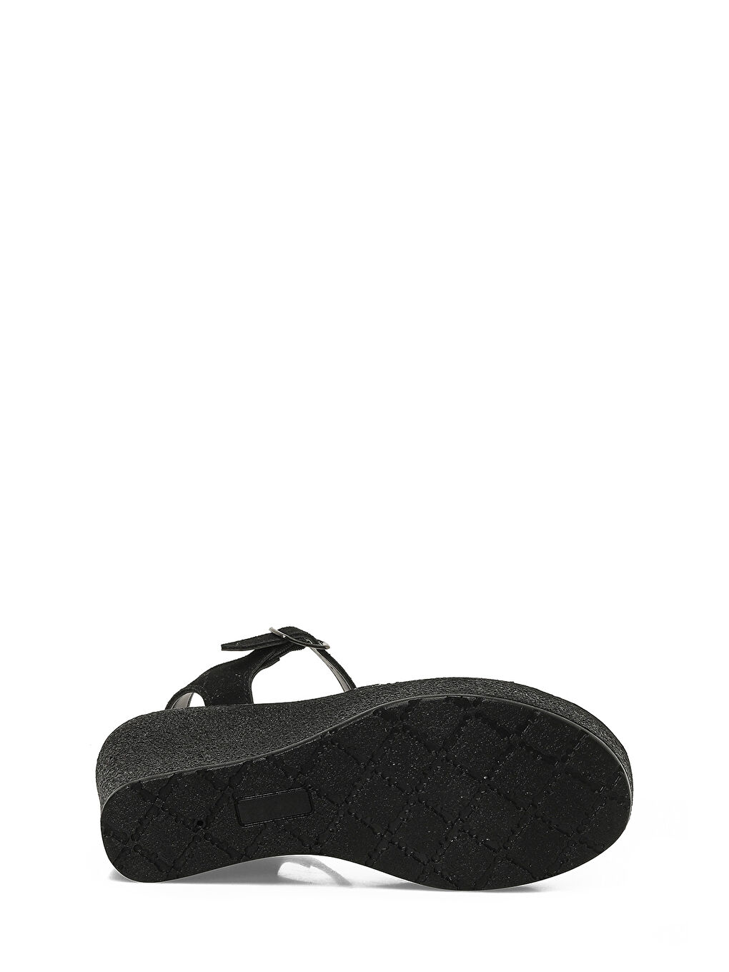 409103.Z Siyah Kadın Dolgu Topuk Sandalet-5