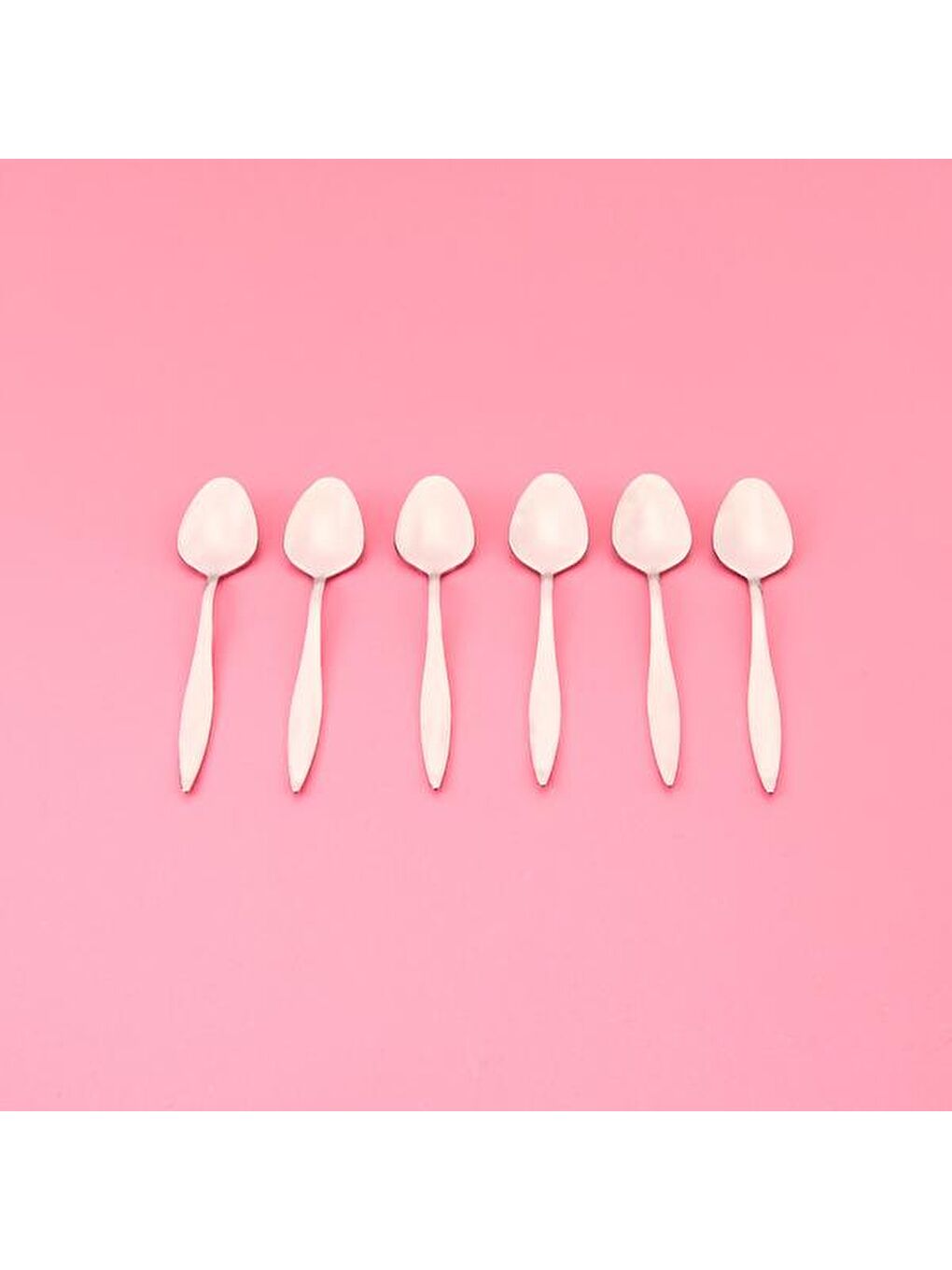 Gri Monaco 6'lı Tatlı Kaşığı - Inox-2