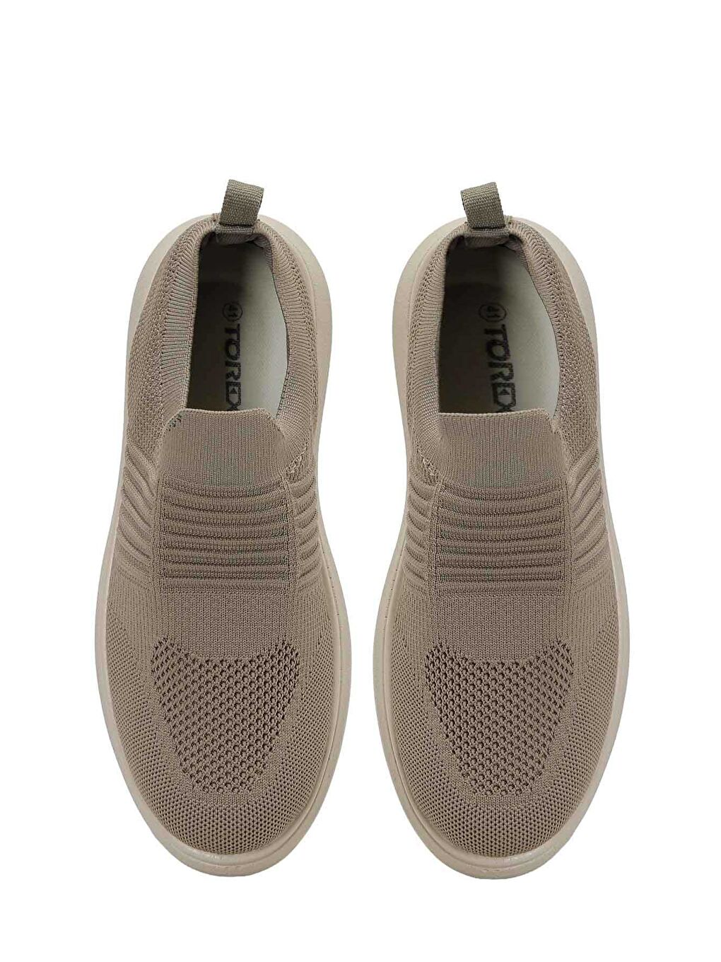 Bej TEO Vizon Erkek Slip On-3