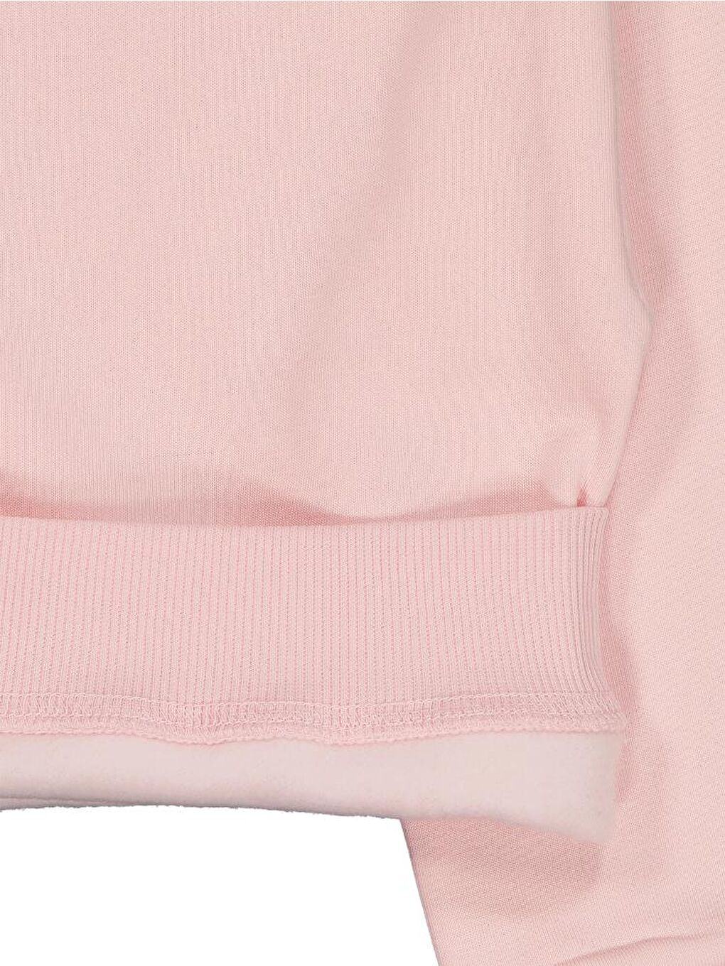 Girls Düz 6-9 Yaş Sweatshirt - Pembe9-10 Yaş-2