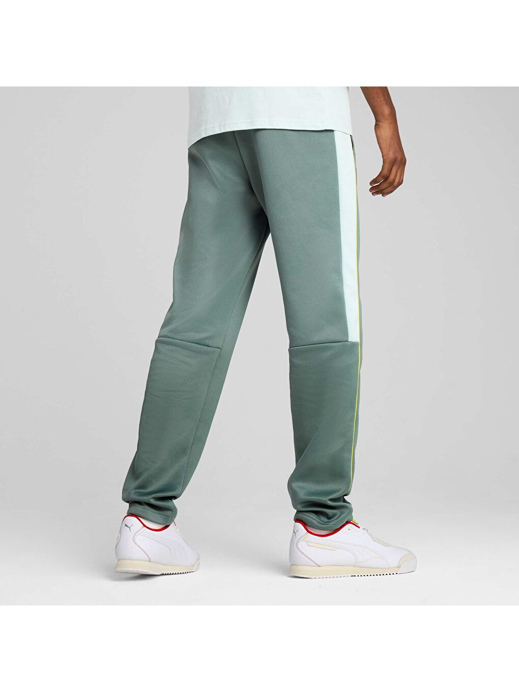 Yeşil SCUDERIA FERRARI Race MT7 Erkek Eşofman Altı-3