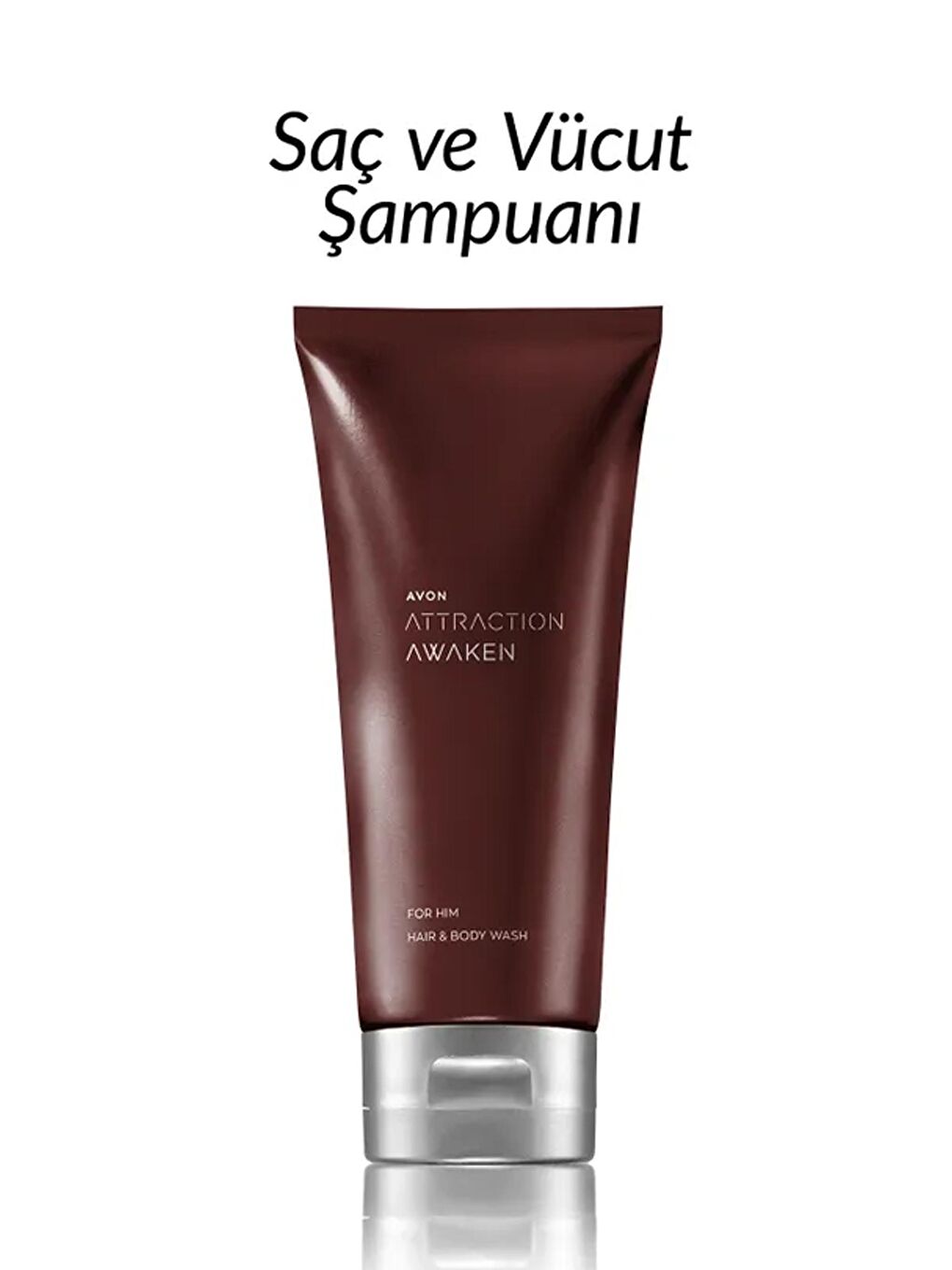 AVON Renksiz Attraction Awaken Erkek Saç ve Vücut Şampuanı 200 Ml. - 1