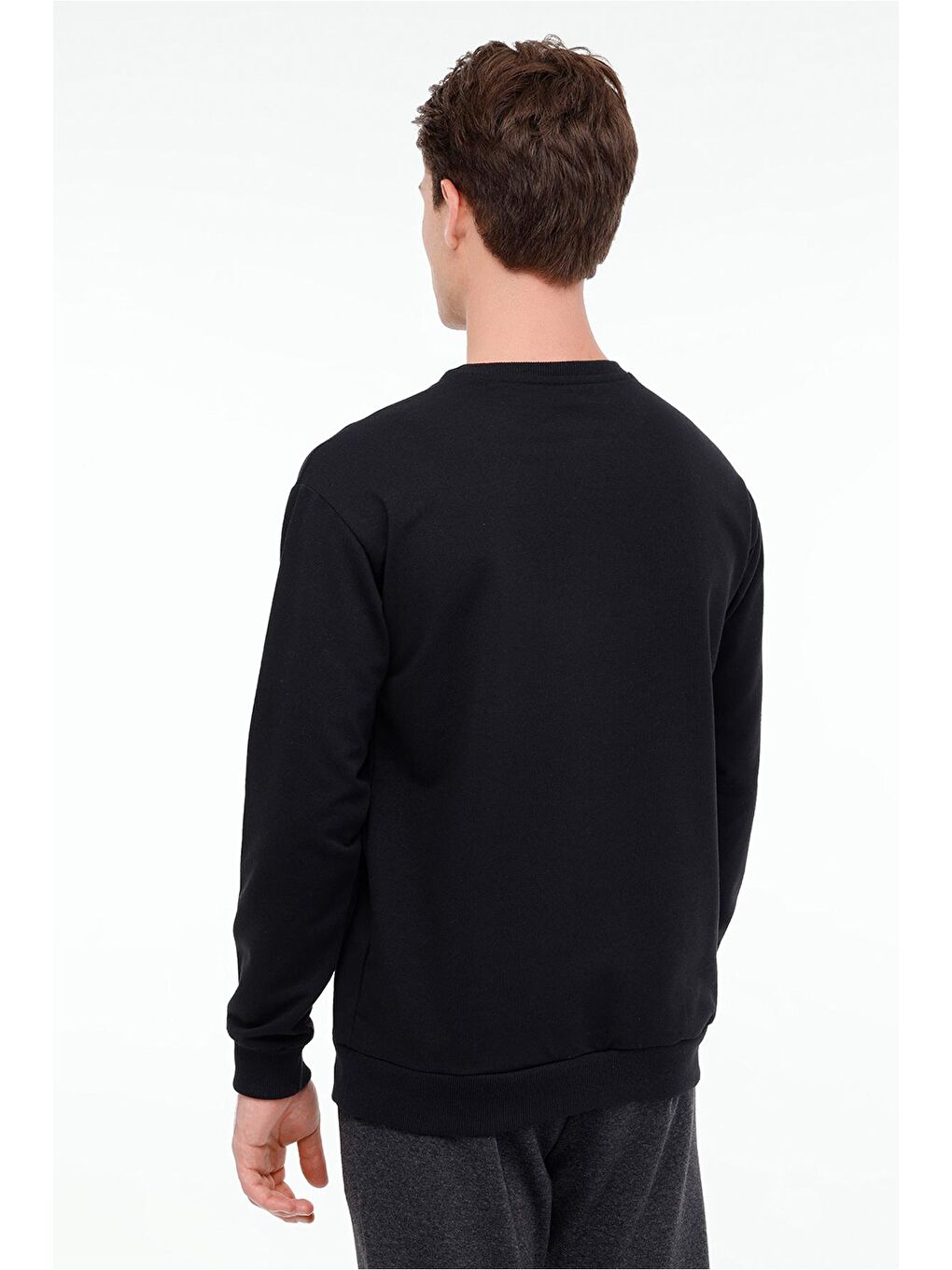 Kinetix MR RJN90 C SW 4PR Siyah Erkek Sweatshirt - 1