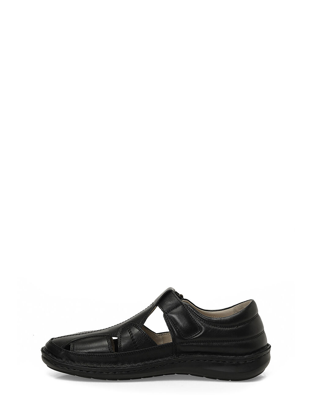 107408.M Siyah Erkek Sandalet-2