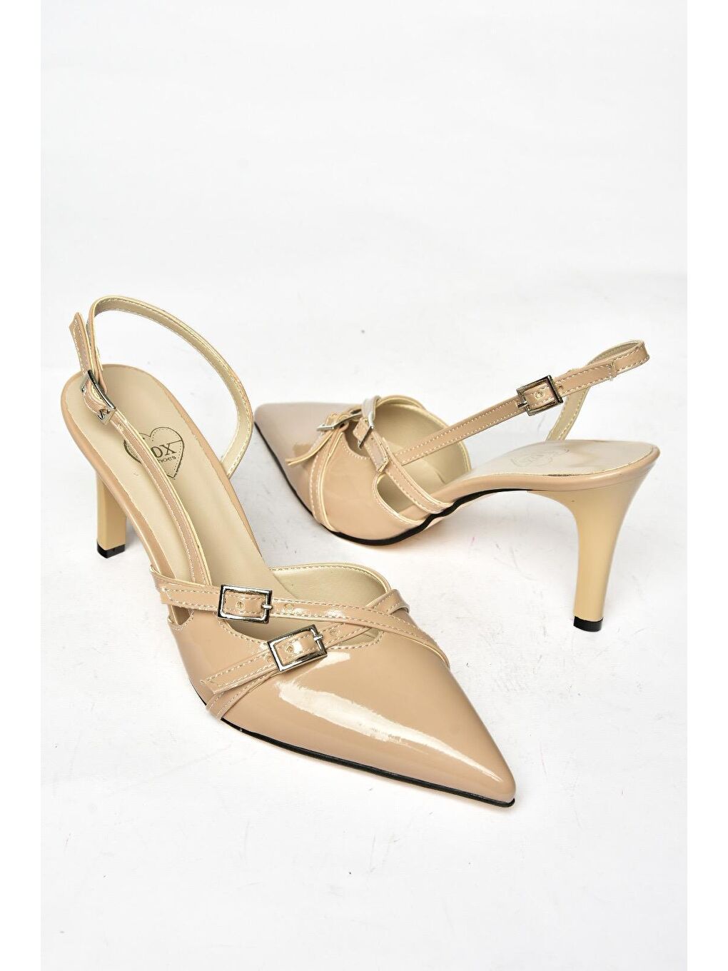 Bej S6540719 Ten Kadın Topuklu Ayakkabı-2